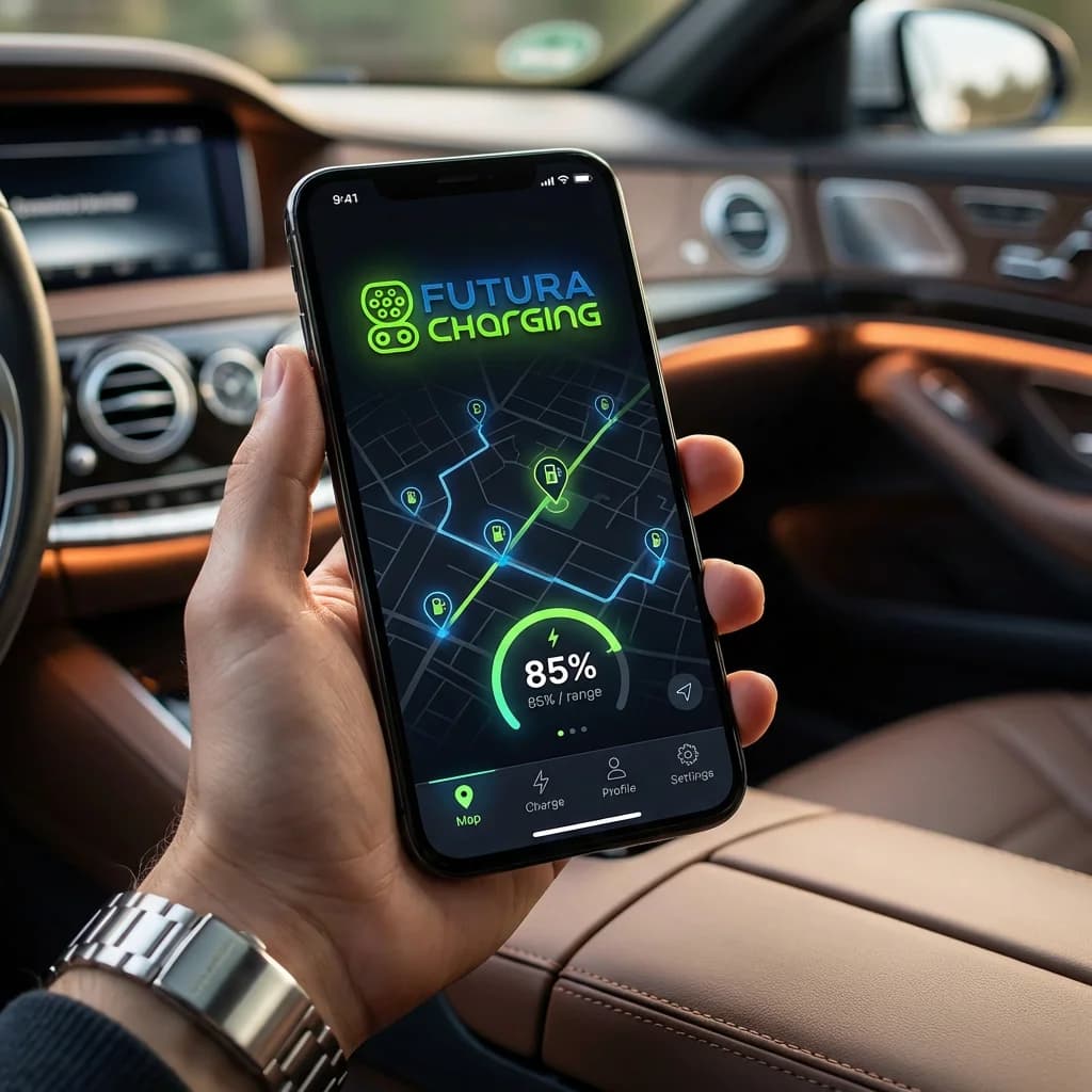 App Futura Charging — gestão digital das recargas